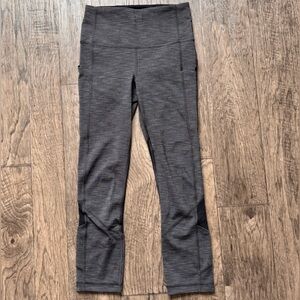 Lululemon Athletica Charcoal Leggings 25”